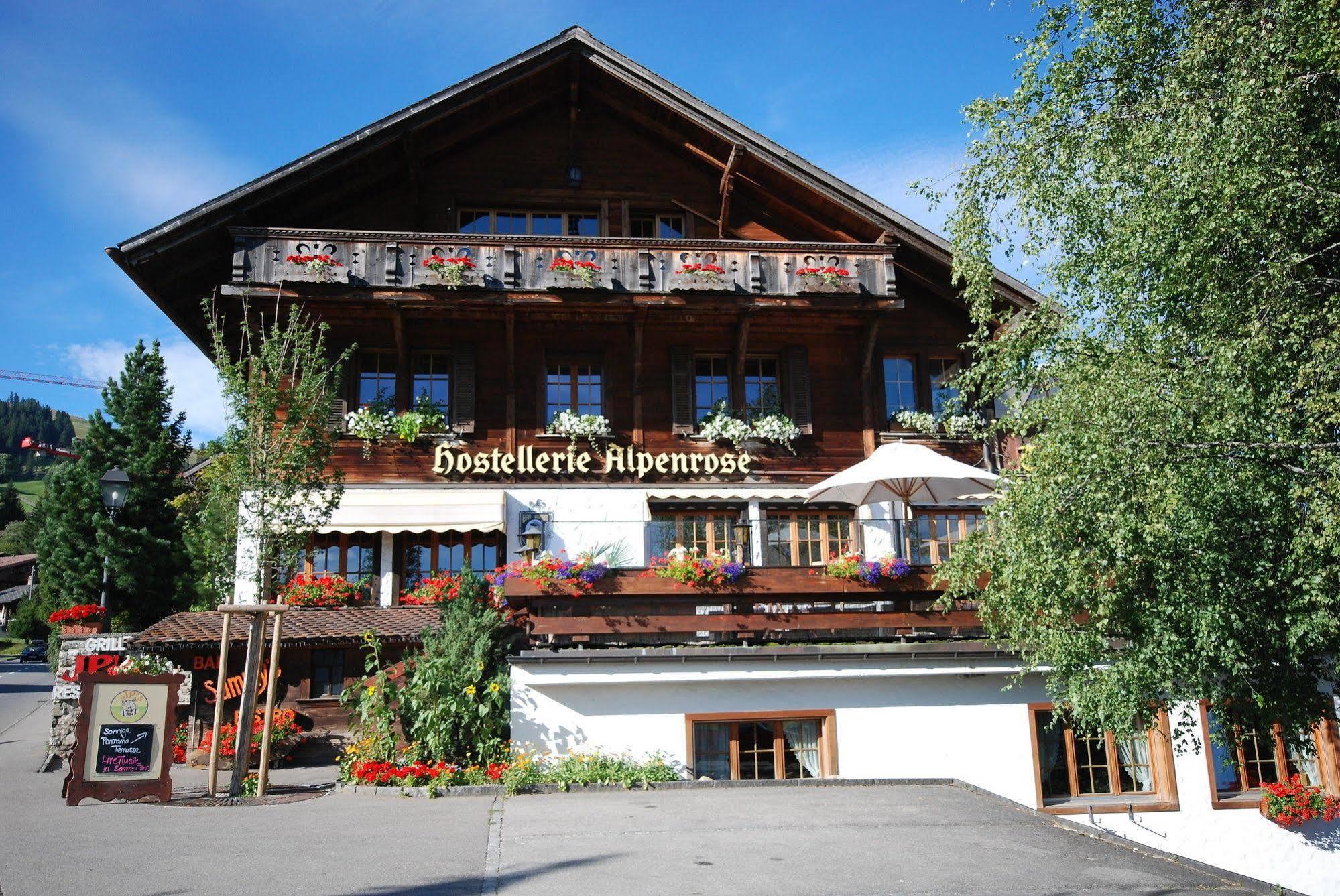 Hotel Alpenrose Mit Gourmet-Restaurant Azalee Gstaad Exterior photo